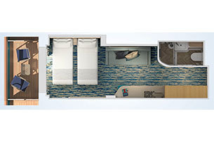 Balcony Stateroom: 8B